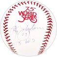 Jay Johnstone Autographed Official 1978 World Series Logo MLB Baseball