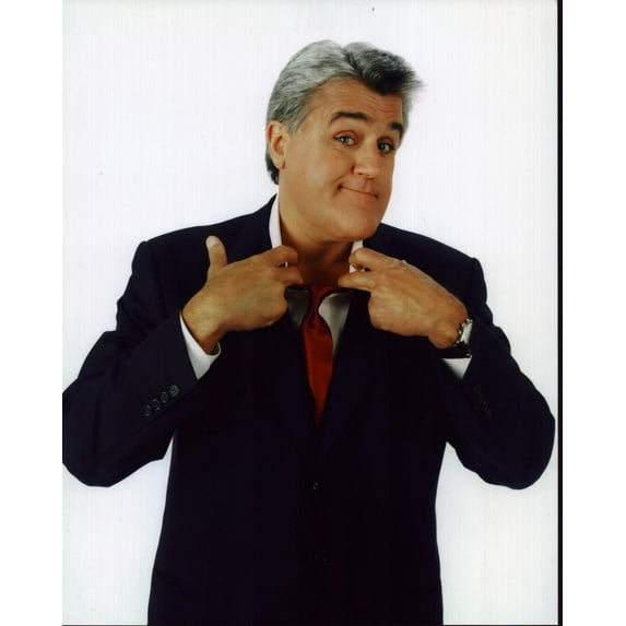 Jay Leno In Navy Suit And Red Tie Photo Print (8 x 10) - Item # MVM57146