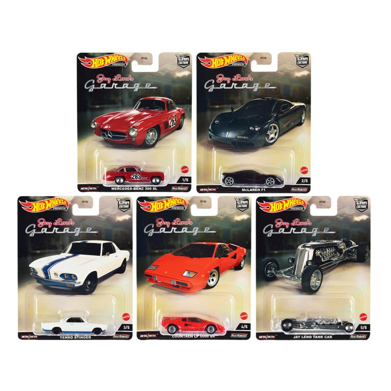 ホットウィール カーカルチャー Jay Leno's Garage 5台セット Jay Leno's Garage