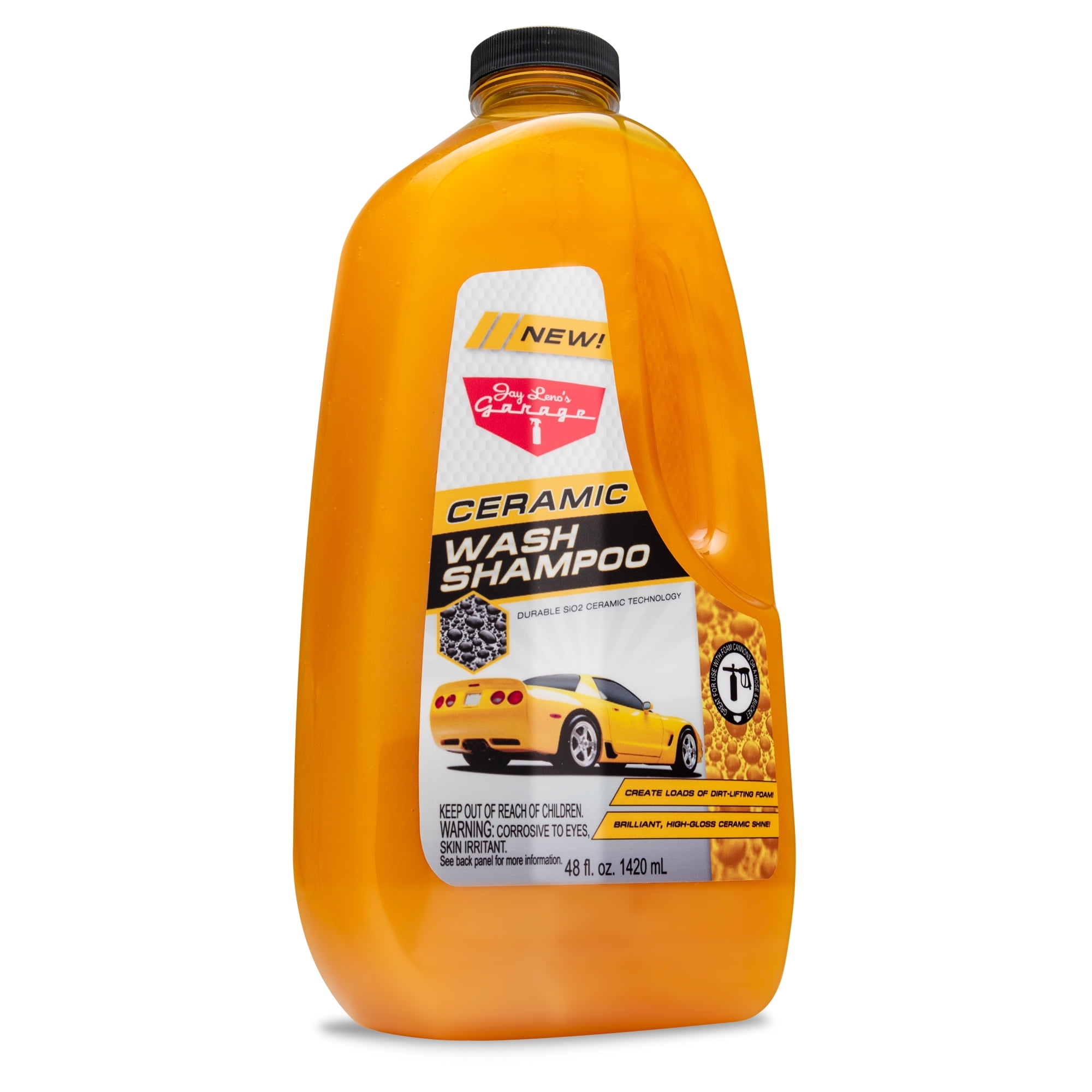 Jay Leno's Garage Clean, Protect & Boost Shine Ceramic Wash Shampoo - 48 fl oz