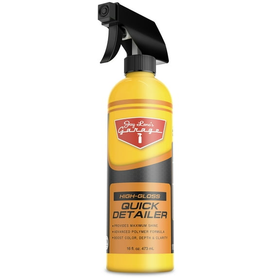 Jay Leno's Garage Quick Detailer (16 oz) - Clean & Enhances Cars Color, Depth & Clarity