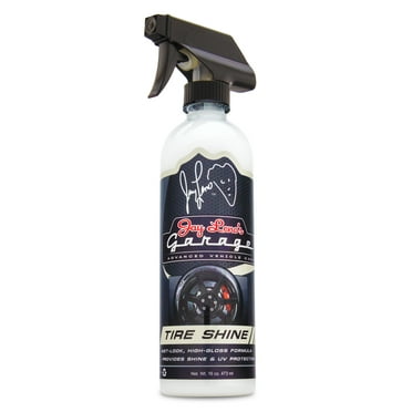 Jay Leno's Garage Tire Shine (16 oz) - Delivers a deep, lustrous shine to your vehicle’s tire & trim surfaces