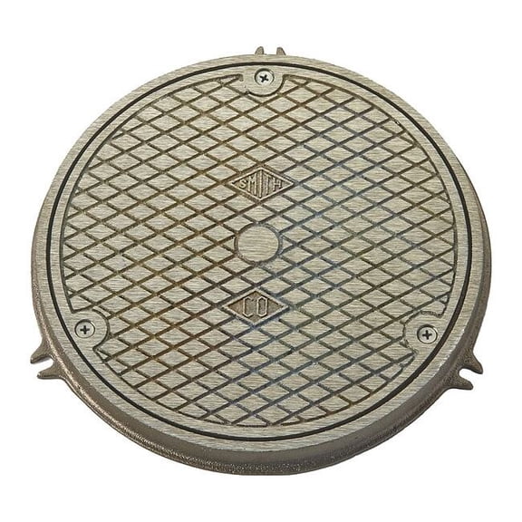 Jay R. Smith Manufacturing Cleanouts,Floor Access Cover,8-1/2 in. 4810-08