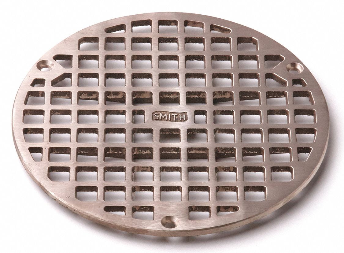 Jay R. Smith Manufacturing Floor Drain Nickel Bronze Round 1 4