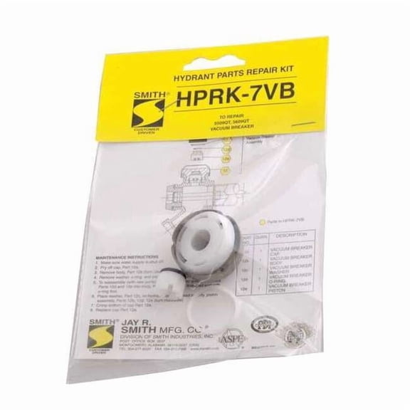 Jay R. Smith Manufacturing Hydrant Parts Repair Kit Vacuum Breaker HPRK-7VB