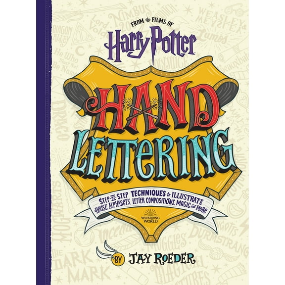 Jay Roeder: Harry Potter Hand Lettering (Paperback)