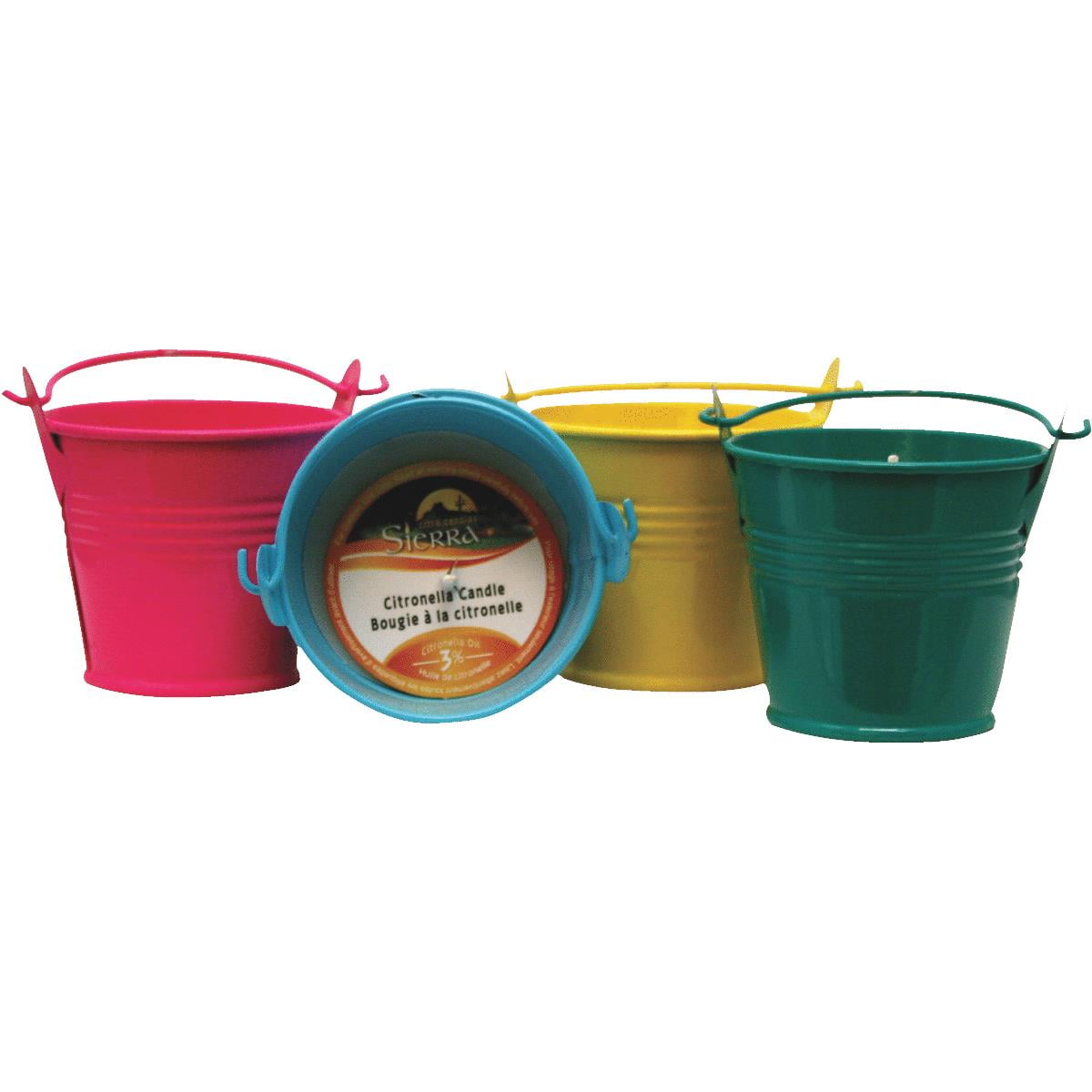 Jay Trends 1.4 Oz. 1Wick Mini Citronella Bucket 8005