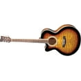 thumbnail image 1 of Jay Turser JTA-424QCET-LH-TSB Lefty Acoustic Electric Guitar - Tobacco Sunburst, 1 of 1