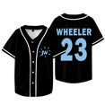 thumbnail image 1 of Jay Wheeler 23 Jersey TRAPPii Tour Merch Baseball Jacket Cosplay Women Men Fashion Casual Short Sleeve T-shirts, 1 of 2