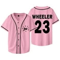 thumbnail image 1 of Jay Wheeler 23 Jersey TRAPPii Tour Merch Baseball Jacket Cosplay Women Men Fashion Casual Short Sleeve T-shirts, 1 of 3