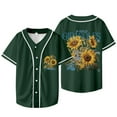 thumbnail image 1 of Jay Wheeler Botanical Baseball Jacket Tee Girasoles Album Merch Unisex V-neck Short Sleeve T-Shirts, 1 of 6