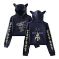 thumbnail image 1 of Jay Wheeler Cat Ear Hoodie Fashion Short Sweatshirt Funny Women Bear Ear Clothes, 1 of 2