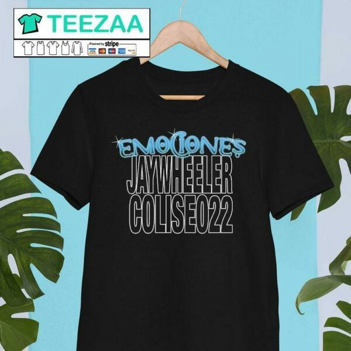 Jay Wheeler Coliseo22 Emociones Album Shirt - Walmart.com