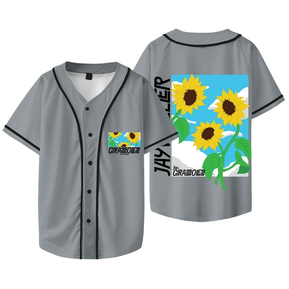 Jay Wheeler Dia Soleado Baseball Jacket Tee Girasoles Album Merch Unisex Vneck Short Sleeve T-Shirts