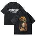 thumbnail image 1 of Jay Wheeler Girasoles Album 2025 Washed Cotton Tshirt Casual Short Sleeve Hip Hop Tee, 1 of 4