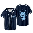 thumbnail image 1 of Jay Wheeler JW Baseball Jacket TRAPPii  Tour Merch Short Sleeve T-shirts Women Men Fashion Casual Jersey, 1 of 3