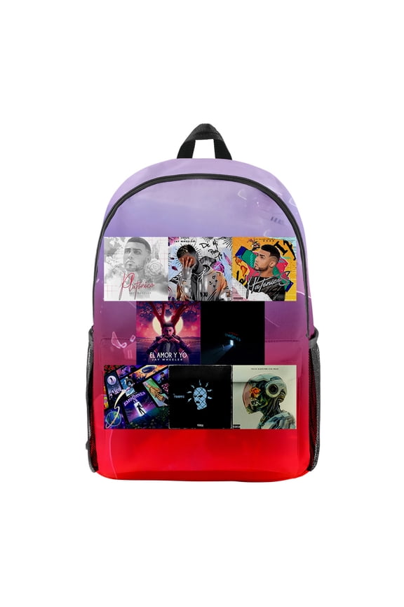 Jay Wheeler Merch Backpack Bag Men Women Casual Rucksack Daypack Zip Pack Traval Bag