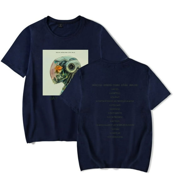 Jay Wheeler Musica Buena para Dias Malos Merch Short Sleeve T-shirt Unisex Fashion Crew Neck Top