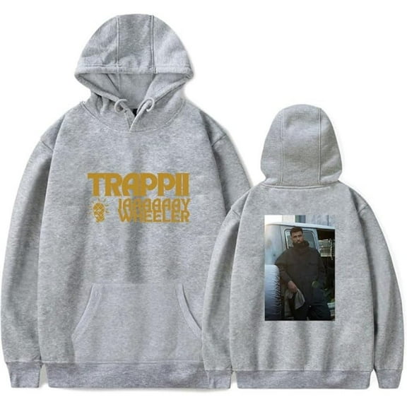 Jay Wheeler TRAPPii Tour 2024 Merch Hoodie Pockets Drawstring Unisex Hooded Sweatshirt Fashion Clothing