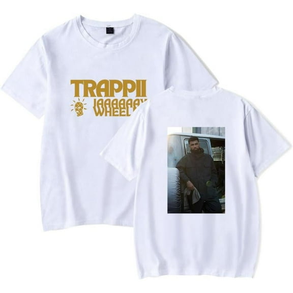 Jay Wheeler TRAPPii Tour 2024 Merch Short Sleeve T-shirt Unisex Fashion Crew Neck Top