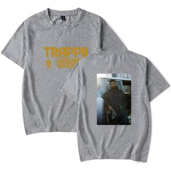 Jay Wheeler TRAPPii Tour 2024 Merch Short Sleeve T-shirt Unisex Fashion Crew Neck Top