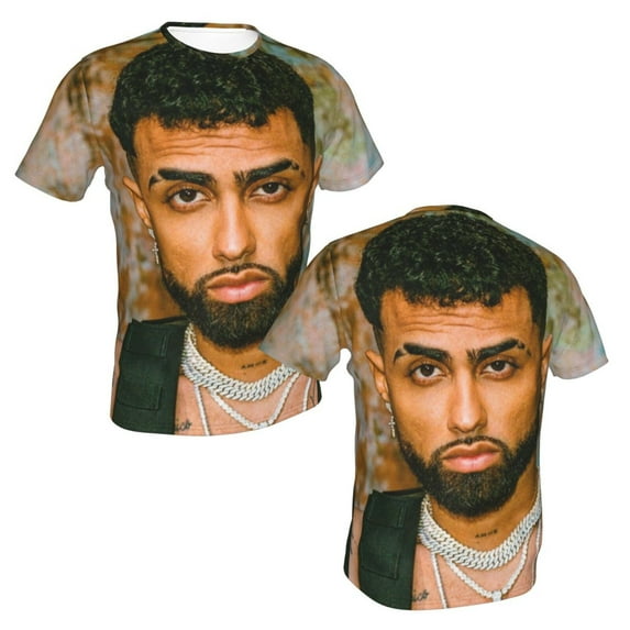 Jay Wheeler Trappii Unisex 3d Pattern Printed Short Sleeve T-Shirts Casual Graphics Tees Small