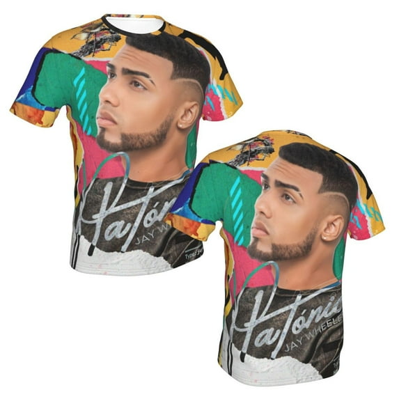 Jay Wheeler Trappii Unisex 3d Pattern Printed Short Sleeve T-Shirts Casual Graphics Tees Small