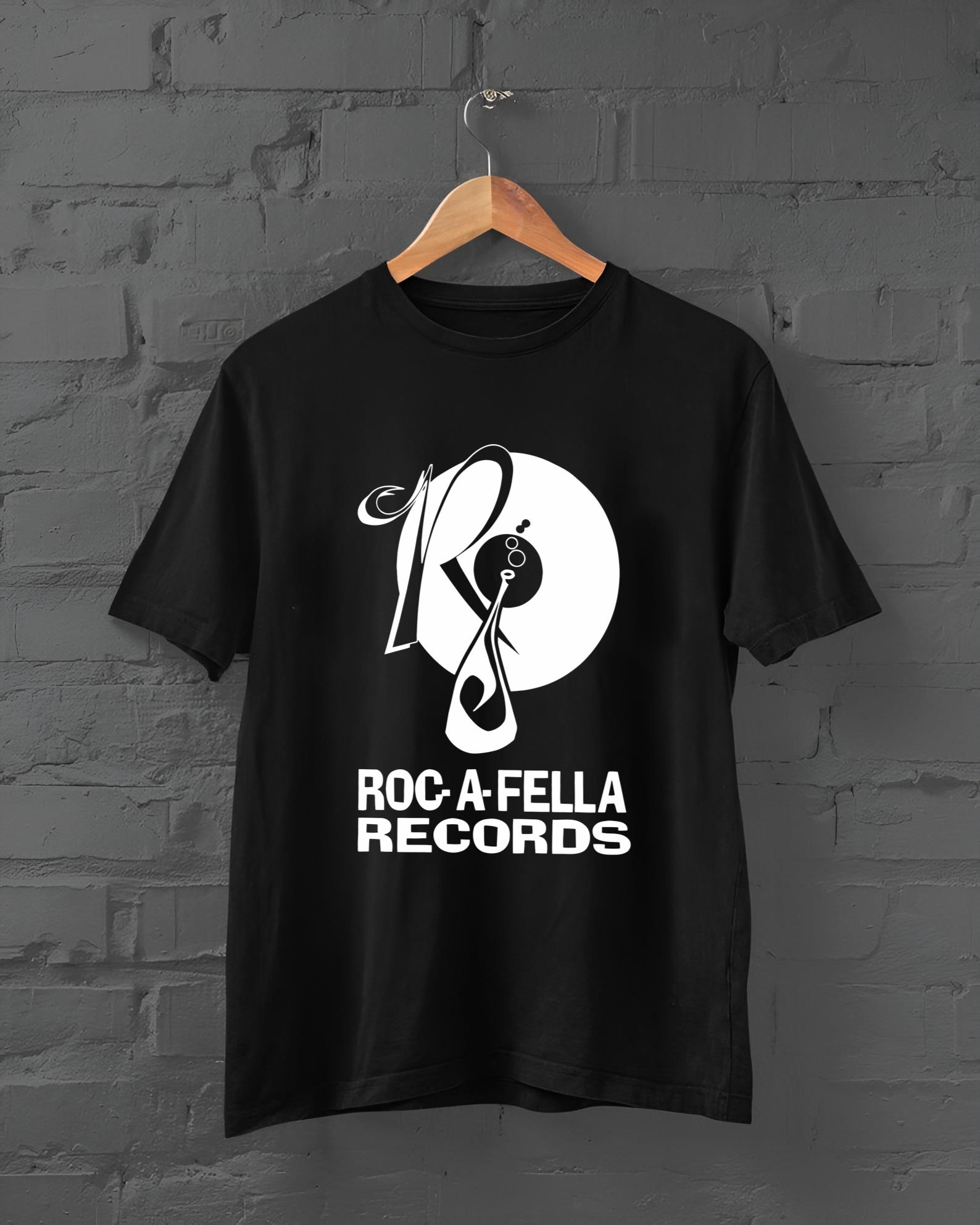 Roc-A-Fella Records Tシャツ ロカフェラ JAY-Z Vintage 90s Rocafella Records rap tee xxxl NYC Jay-Z Made in