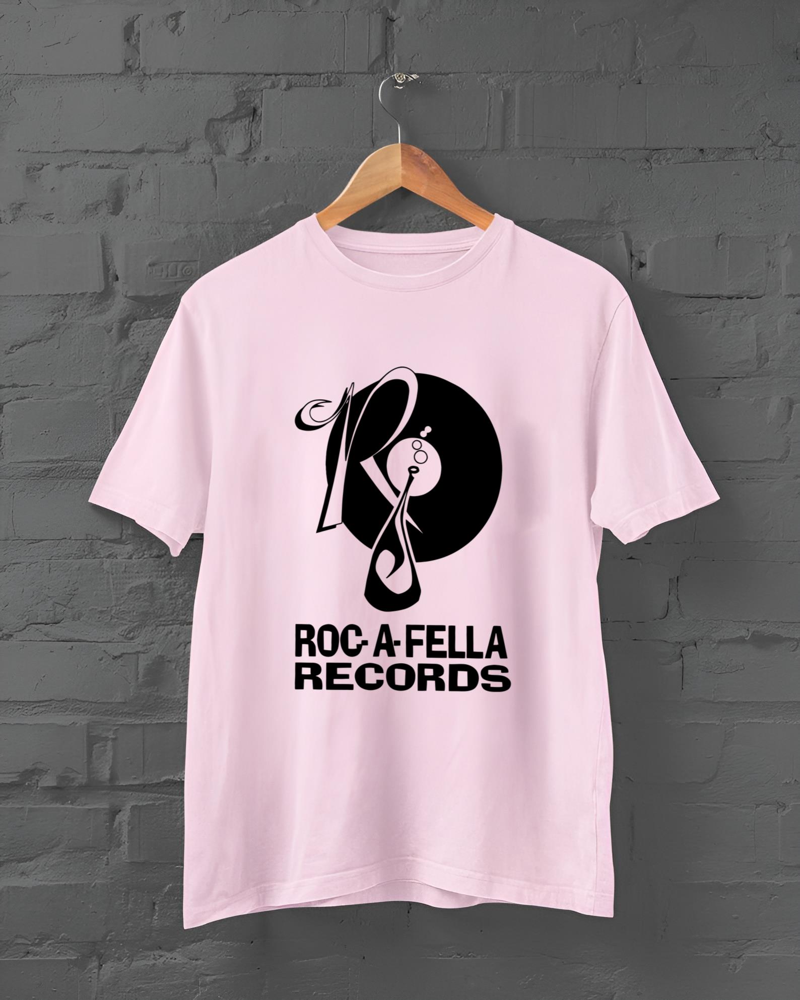 Roc-A-Fella Records Tシャツ ロカフェラ JAY-Z Vintage 90s Rocafella Records rap tee xxxl NYC Jay-Z Made in
