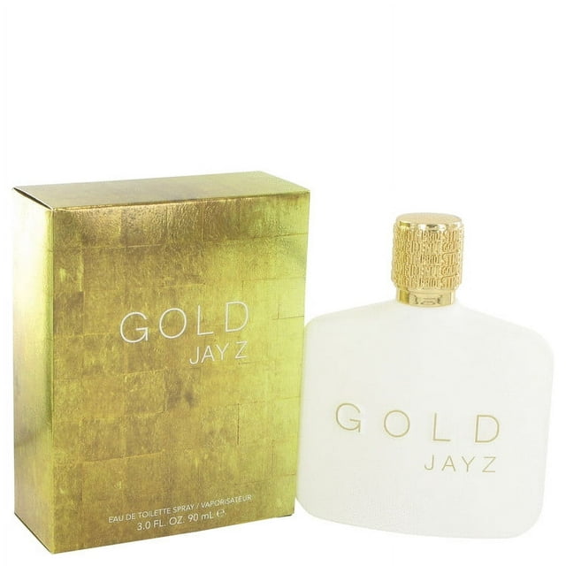 Jay-Z Gold Eau de Toilette Spray, Cologne for Men, 3 oz