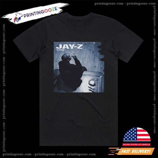 Jay Z The Blueprint 2 Album Cover T Shirt Black - Walmart.com