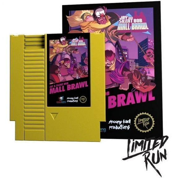 Jay and Silent Bob: Mall Brawl [Nintendo NES] NEW