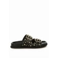 thumbnail image 1 of London Rag Jayata Metallic Stud Embellished Womens Sliders, 1 of 12