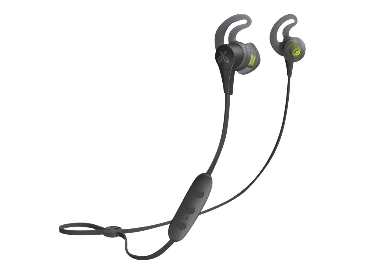 Jaybird X4 - Earphones with mic - in-ear - Bluetooth - wireless - flash, black metallic - image 1 of 6