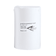 Jaybird & Mais Adhesive-Backed SBR Foam 5 in. x 6 ft. x 1/8 in. thick White 30-507218