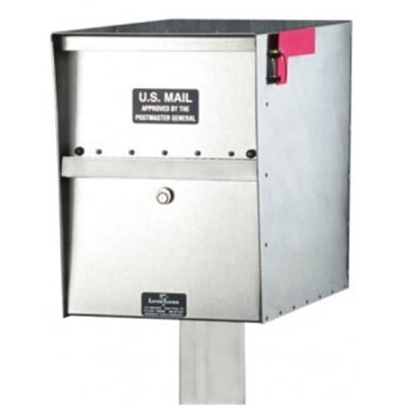 Jayco Industries LLSS1STD-DRP Standard Letter Locker Stainless Steel