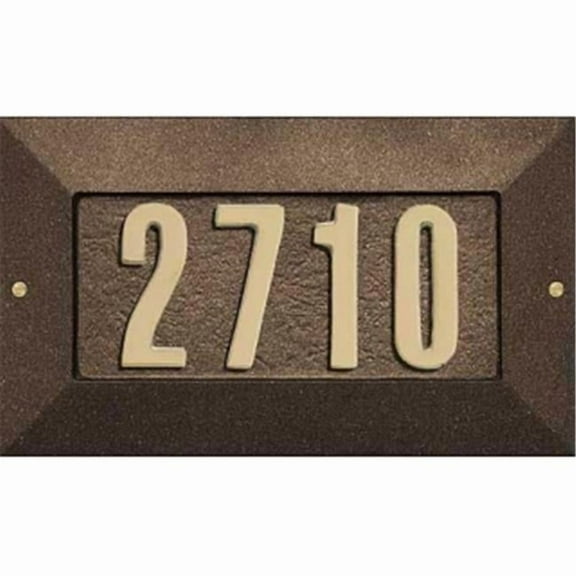 Jayco MANPLAQUE Cast Aluminum Address Plaque