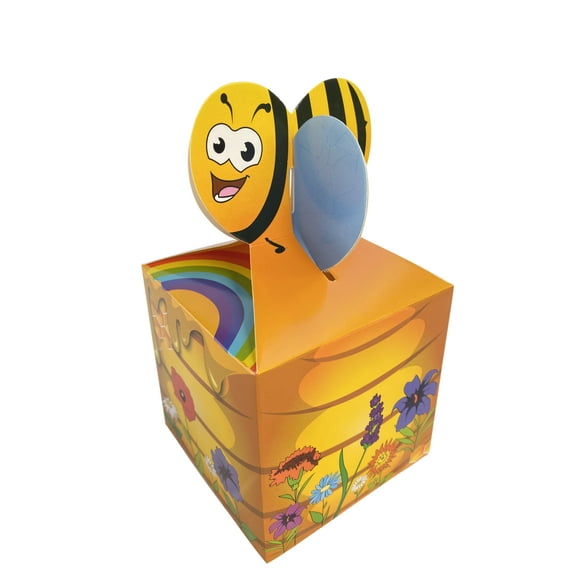 Jayd Products, Bee Party Favor Boxes (12 count), Honeycomb Bee Boxes, Bee Birthday Gift Boxes, Candy Treat Box, Gender Reveal Party Supplies