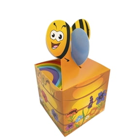 Jayd Products, Bee Party Favor Boxes (12 count), Honeycomb Bee Boxes, Bee Birthday Gift Boxes, Candy Treat Box, Gender Reveal Party Supplies
