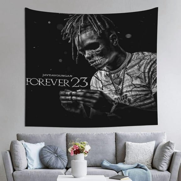 Jaydayoungan Forever Tapestry Wall Hanging Decoration Banner For Living Room Bedroom Poster