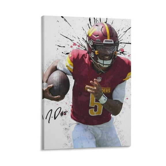 Jayden Daniels Canvas Poster Gifts Canvas Painting Poster Wall Art Decorative Picture Prints Modern Decor 16x24inch(40x60cm)