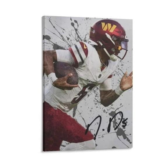 Jayden Daniels Canvas Poster Wall Art Poster Scroll Canvas Painting Picture Living Room Decor Home 16x24inch(40x60cm)