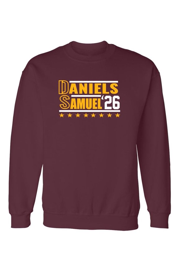 Jayden Daniels Deebo Samuel Washington 2026 Crew Neck Sweatshirt