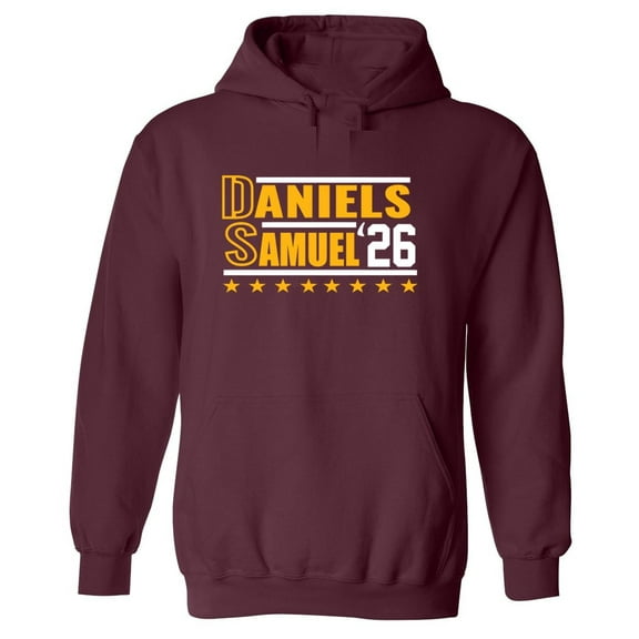 Jayden Daniels Deebo Samuel Washington 2026 Hooded Sweatshirt Hoodie