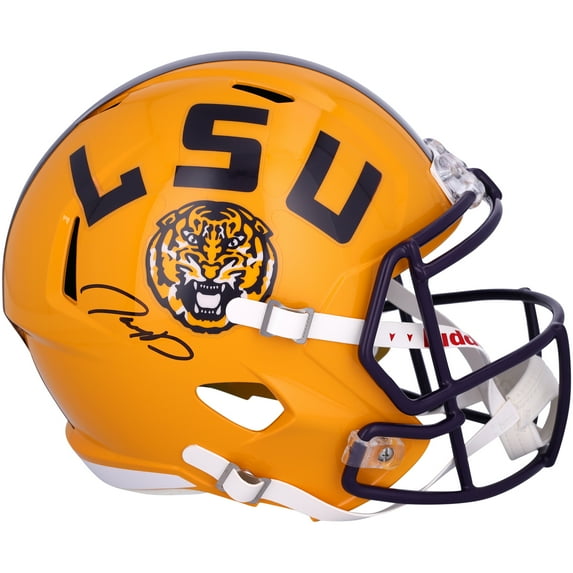 Jayden Daniels LSU Tigers Autographed Riddell Speed Replica Helmet