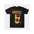 thumbnail image 1 of Jayden-Daniels Men'S Retro Graphic T-Shirt - 220g Pure Cotton, Round Neck, Short Sleeve, Geometric Print, Soft & Breathable, All-Season Comfort, Retro T Shirt, 1 of 5