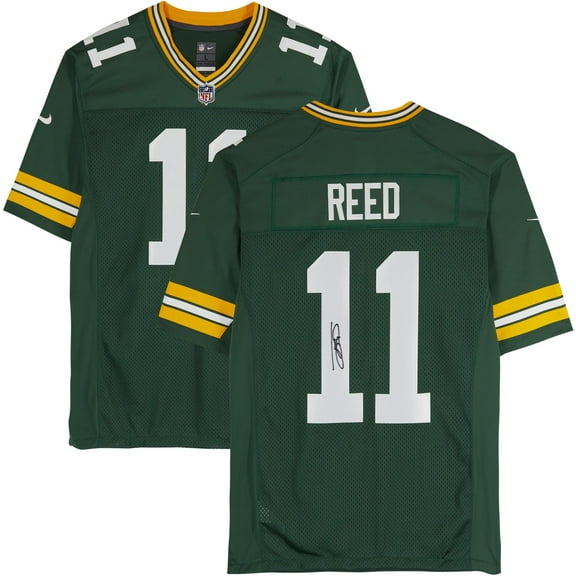Jayden Reed Green Bay Packers Autographed Green Limited Jersey - Fanatics Authentic Certified