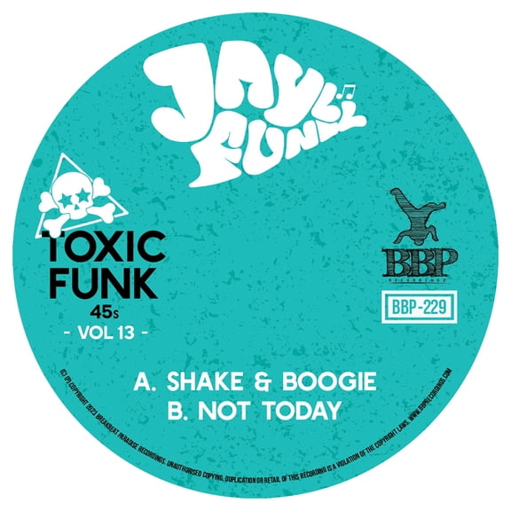 Jayl Funk Toxic Funk Vol. 13 (Vinyl Record) 7" Single
