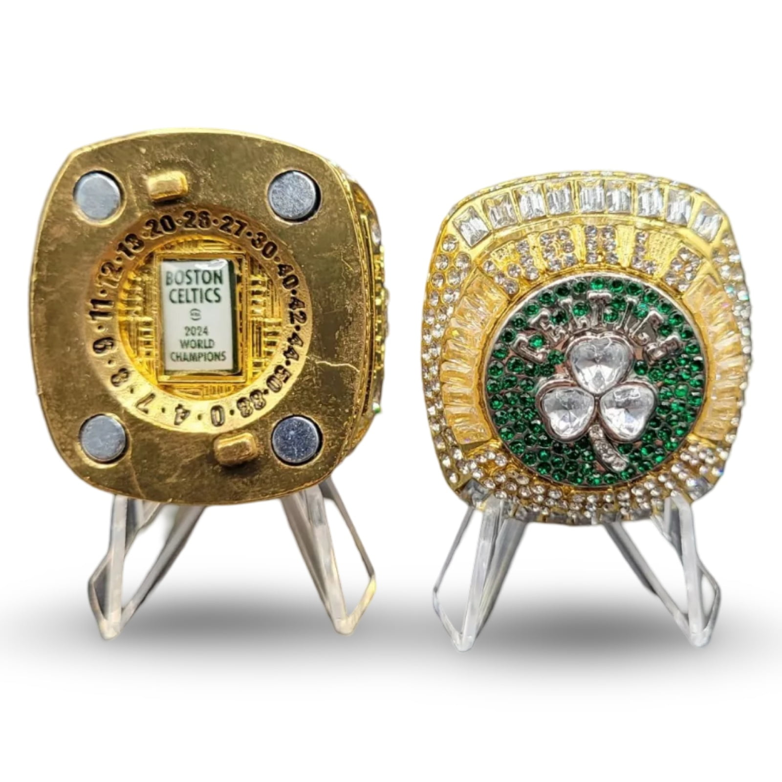 Jaylen Brown 2024 Celtics Tribute Ring #7 | Size 11 Fan Edition