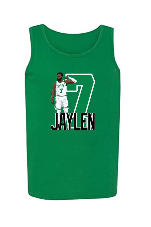 Jaylen Brown 7 Boston Tank Top
